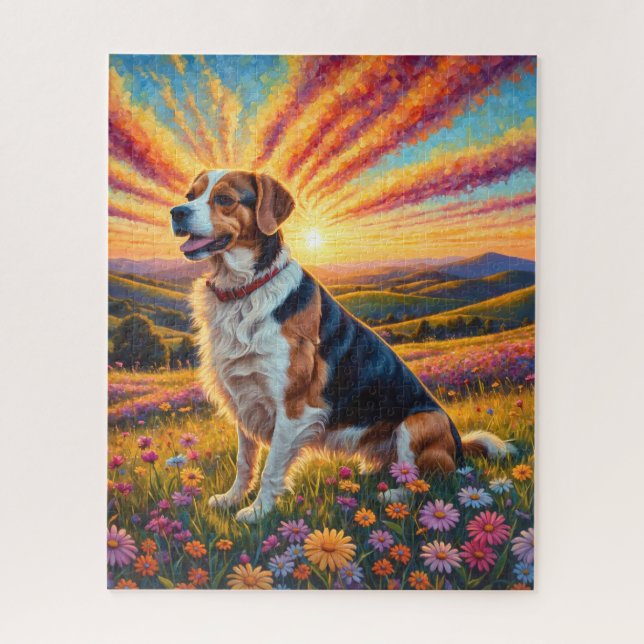 Beagle-Hund (Vertikal)