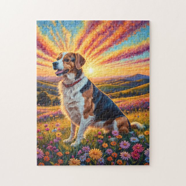Beagle-Hund (Vertikal)