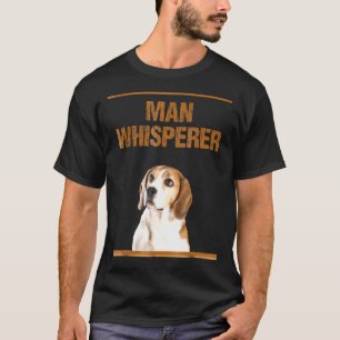 Beagle Hund Beagle Beagle Rescue Man Whispere T-Shirt