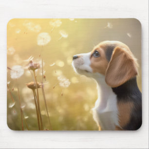 Beagle Hund Haustier Tranquie Friedlich Mousepad