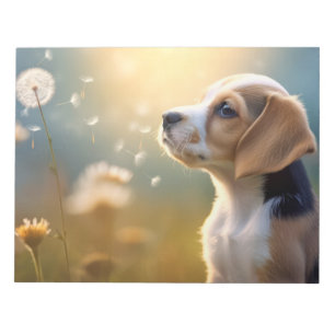 Beagle Hund Haustier Tranquie Friedlich Notizblock