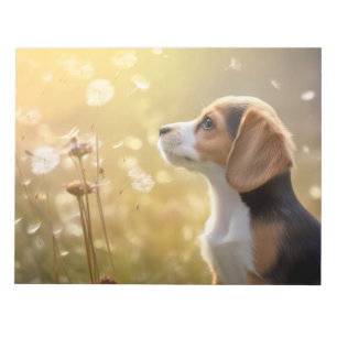 Beagle Hund Haustier Tranquie Friedlich Notizblock