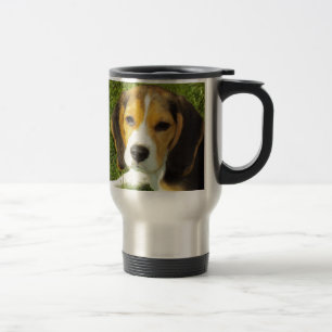 Beagle Hund Haustiere Frieden Liebe Reisebecher