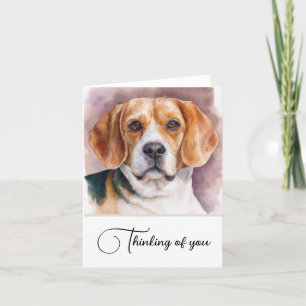 Beagle Hund Personalisiert denken Sie an Sie