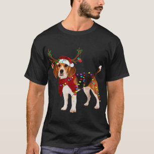 Beagle-Hund-Weihnachten Classic T-Shirt