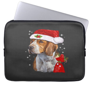 Beagle Hund Weihnachts-T-Shirt Hund Familie Weihna Laptopschutzhülle