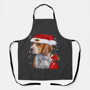 Beagle Hund Weihnachts-T-Shirt Hund Familie Weihna Schürze