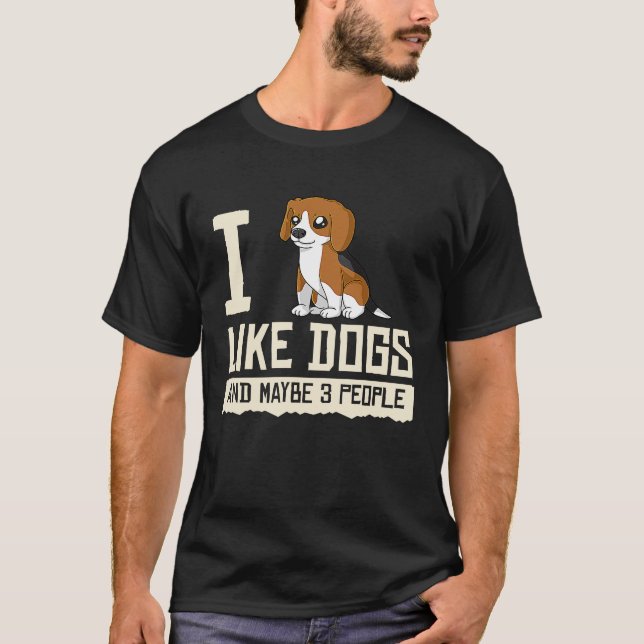 Beagle Hund Welpen Eigentümer Lover T-Shirt (Vorderseite)