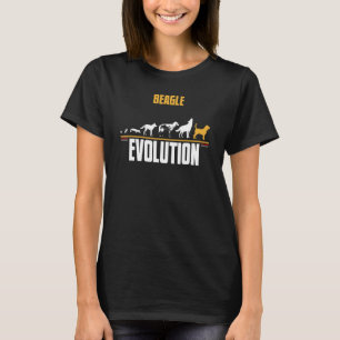 Beagle Hunde Evolution T-Shirt