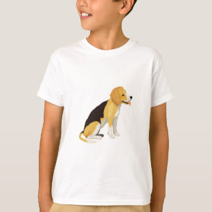 Beagle Hunde Haustiere Liebe Frieden T-Shirt