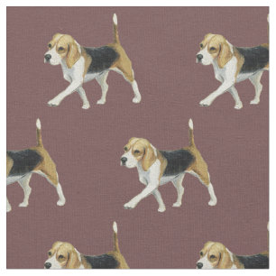 Beagle Hunde Kunststoffe Stoff