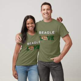 Beagle Hunde Liebe Haustiere Jagdtiere Tier T-Shirt
