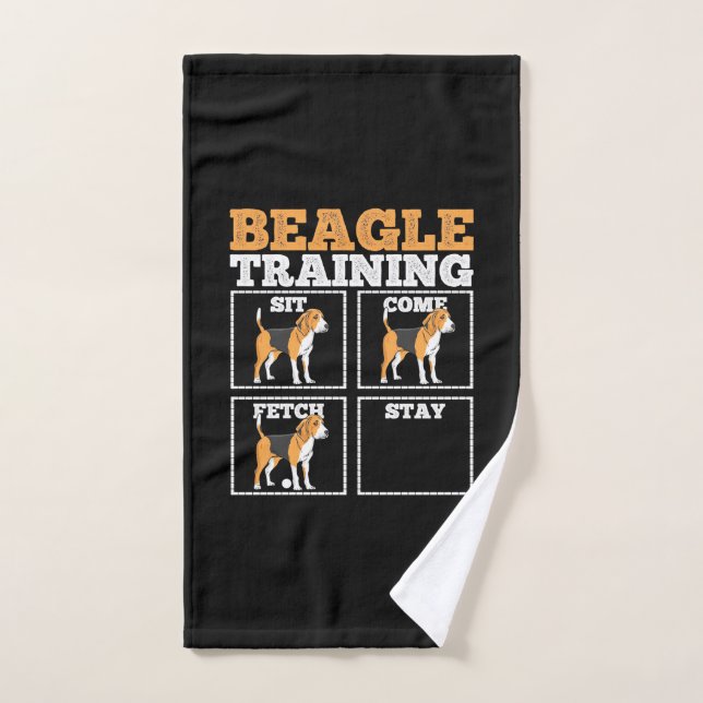 Beagle Hunde-Training Hund Handtuch (Handtuch)