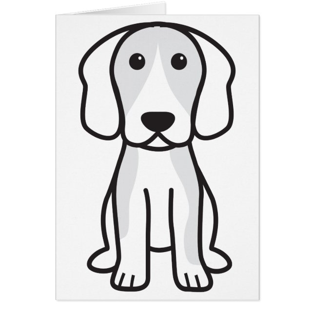 Beagle-HundeCartoon (Vorne)