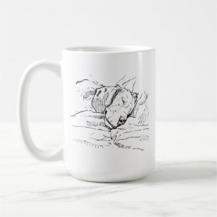 Beagle-Hundefreund-Illustration Kaffeetasse