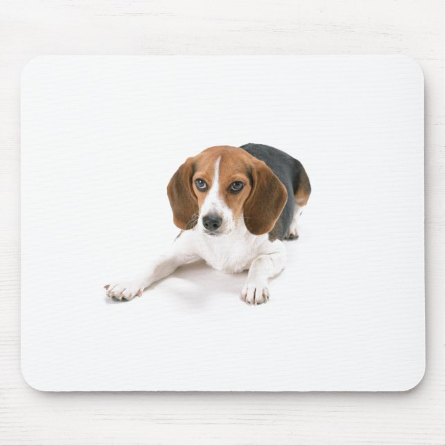 Beagle-Hundemausunterlage Mousepad (Vorne)