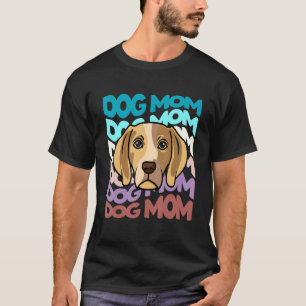 Beagle-Hundemutter Retro Vintage Hundemama T-Shirt