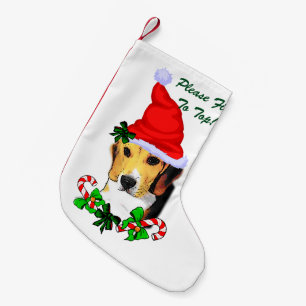 Beagle-Hundeweihnachten Kleiner Weihnachtsstrumpf