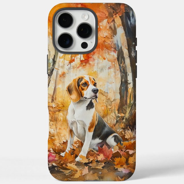 Beagle - Husten-Telefon-Fall iPhone 16 Pro Max Hülle (Rückseite)