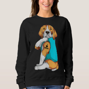 Beagle I Liebe Mama Kleidung, Hunde Mama Geschenke Sweatshirt