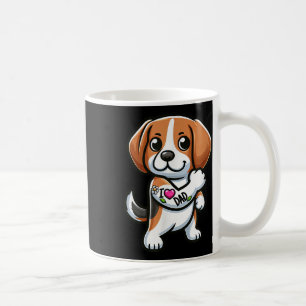 Beagle I Liebe Vater Funny Dog Tattoo _1 Kaffeetasse