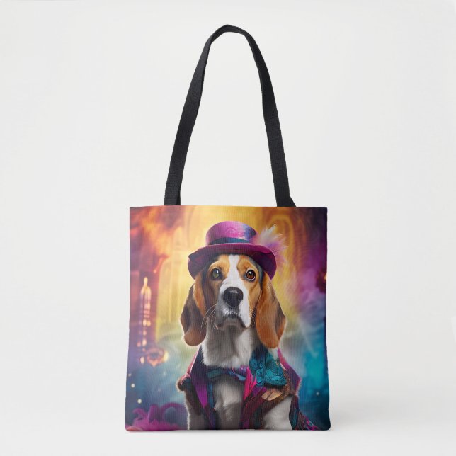 Beagle in lebendiger Kostüm Tasche (Vorderseite)