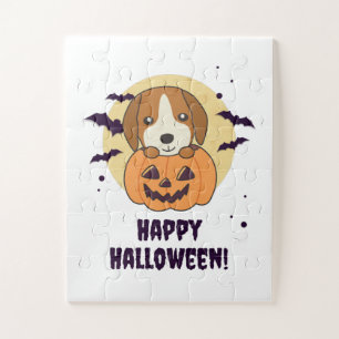 Beagle in Pumpkin Sweet Hunde glückliche Halloween