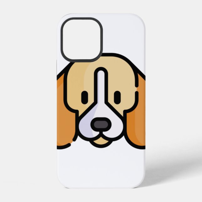 Beagle iPhone 12 Hülle (Rückseite)