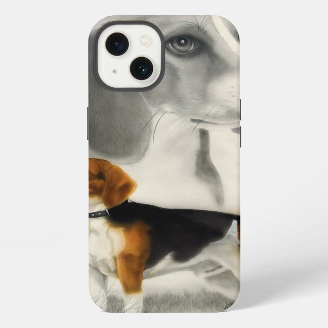 Beagle iPhone Hülle (Rückseite)