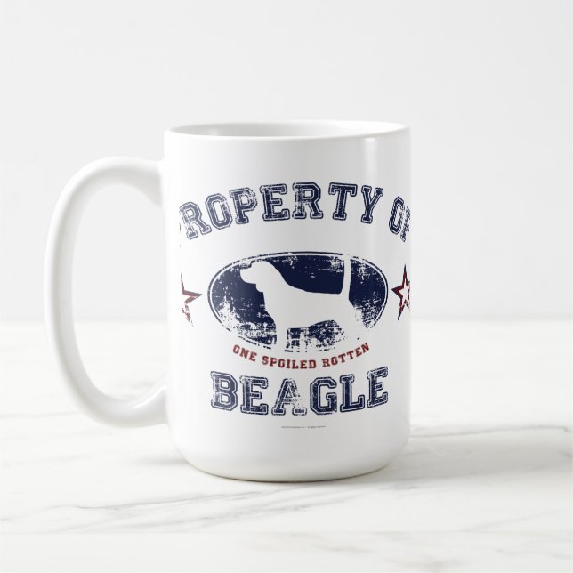 Beagle Kaffeetasse (Links)