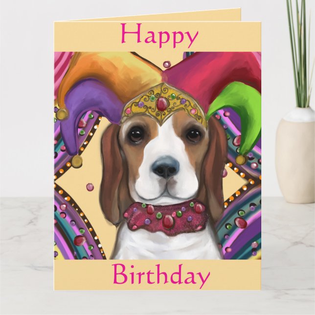 BEAGLE KARTE (Vorderseite)