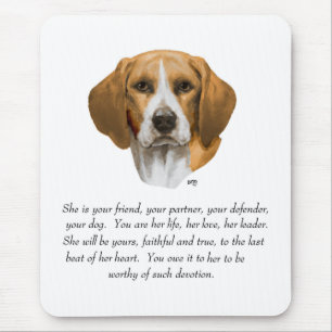 Beagle Keepake Mousepad
