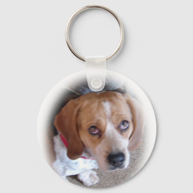 Beagle Keychain Schlüsselanhänger (Vorderseite)