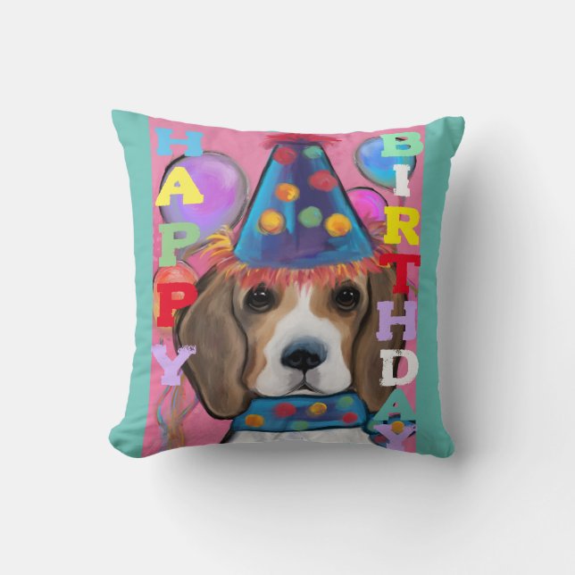 BEAGLE KISSEN (Vorderseite)
