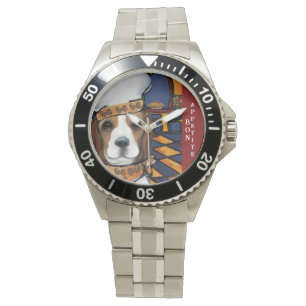 Beagle-Koch Armbanduhr