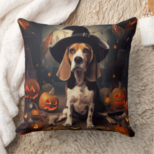 Beagle-Kürbisse Halloween Gruselig Kissen