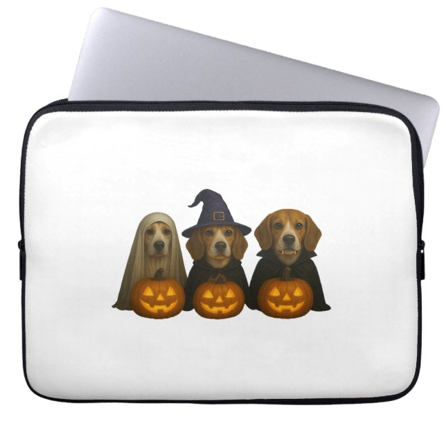 Beagle Laptopschutzhülle (Vorderseite)