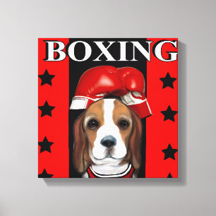 Beagle leinwanddruck