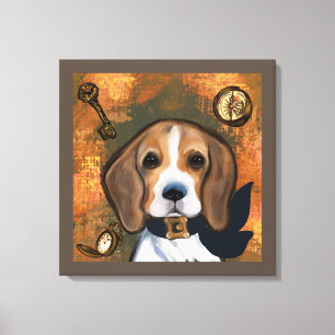 Beagle Leinwanddruck