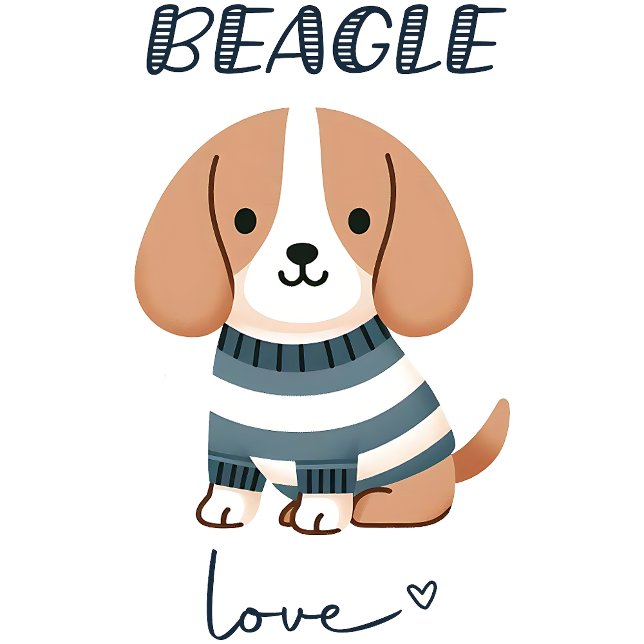 Beagle Liebe T-Shirt (Von Creator hochgeladen)