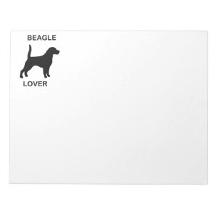 Beagle Liebhaber Notizblock