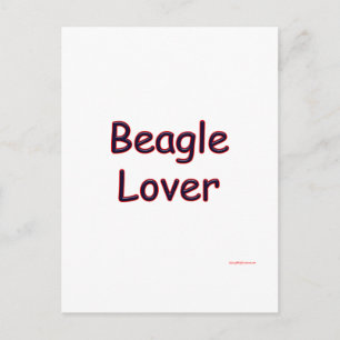 Beagle Lover Postkarte