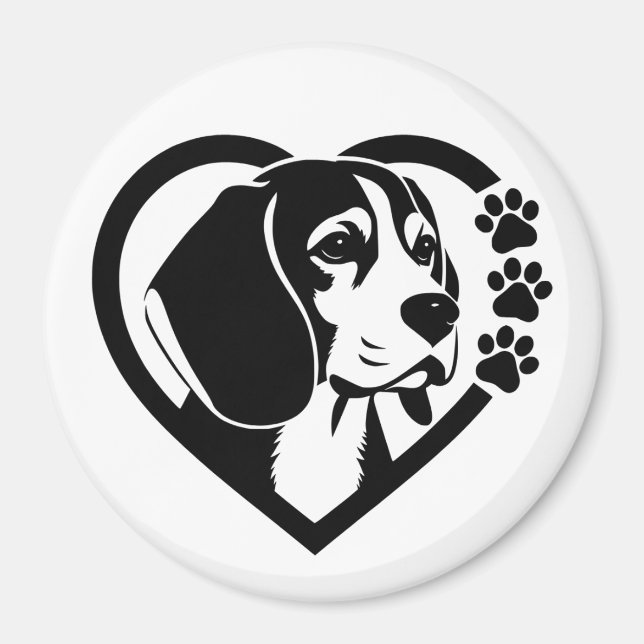 Beagle Magnet (Vorne)