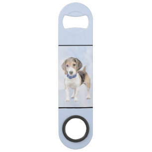 Beagle Malerei - Niedliche Original Hunde Kunst Speed Flaschenöffner