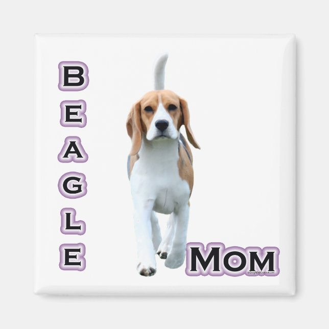 Beagle Mama 4 - Magnet (Vorne)