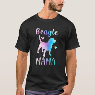 Beagle Mama Beagle Mama Mama Beagle Dog Eigentümer T-Shirt