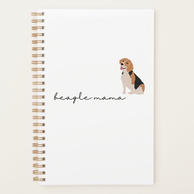 Beagle Mama Planner (Devant)