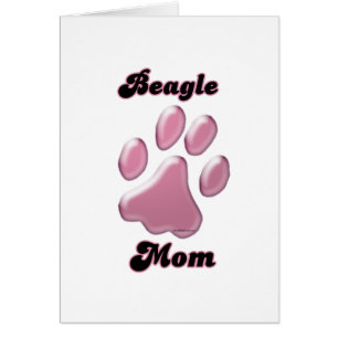 Beagle Mama Rosa Pawprint