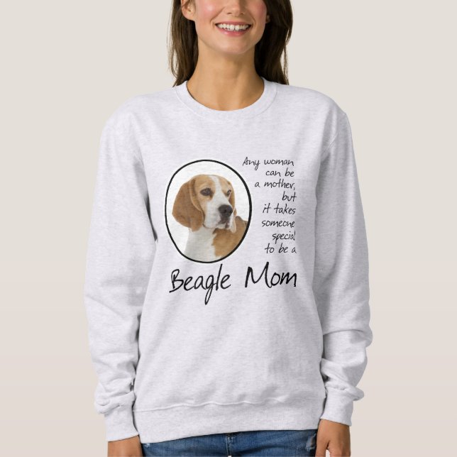 Beagle Mama Sweatshirt (Vorderseite)