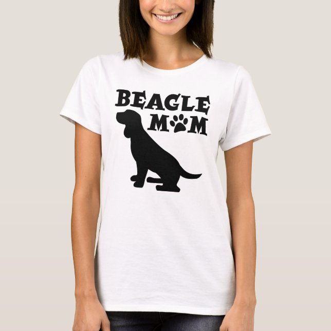 BEAGLE MAMA T-Shirt (Vorderseite)